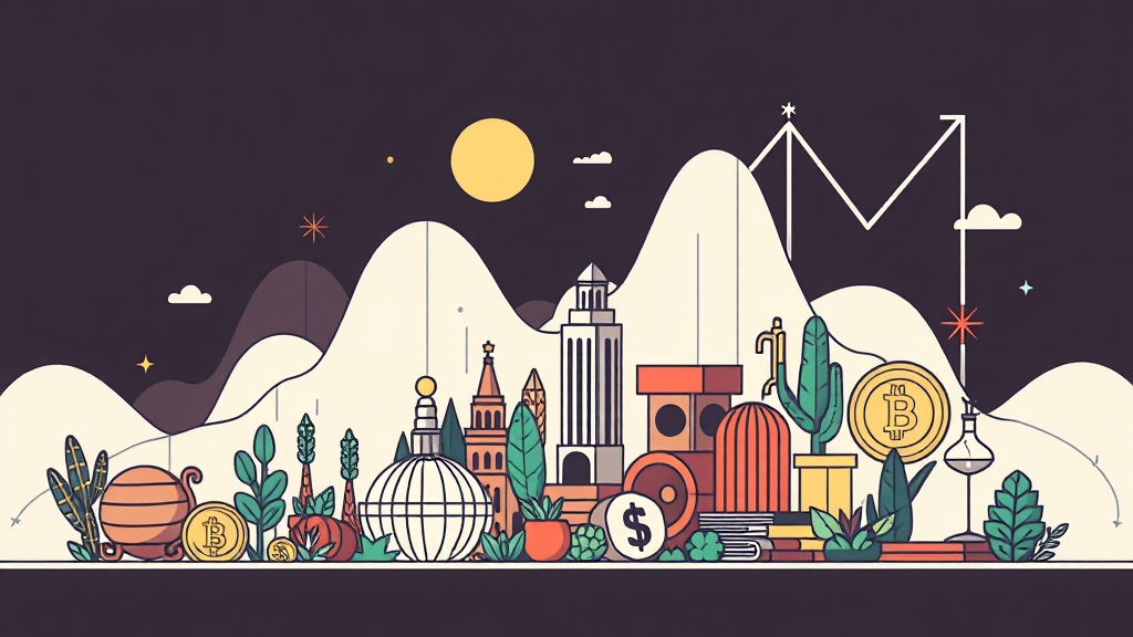 환율 변동, 투자 전략은? (illustration 스타일)