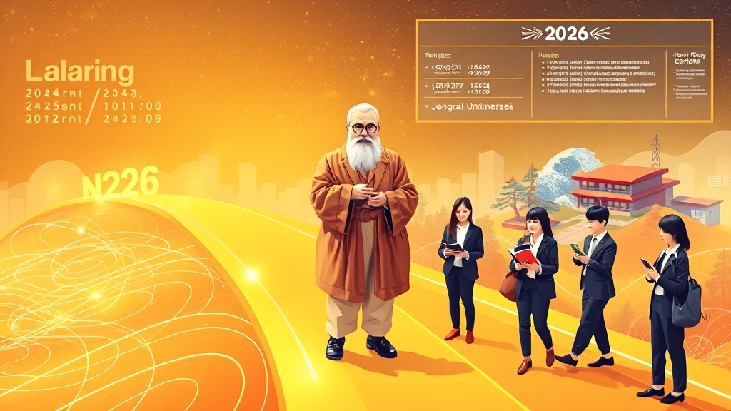 2026학년도 수시 일정 총정리 (illustration 스타일)