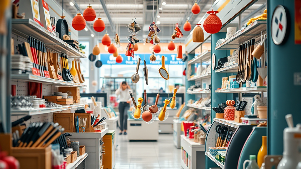 인기 상품 종류별 분석 (realistic 스타일)