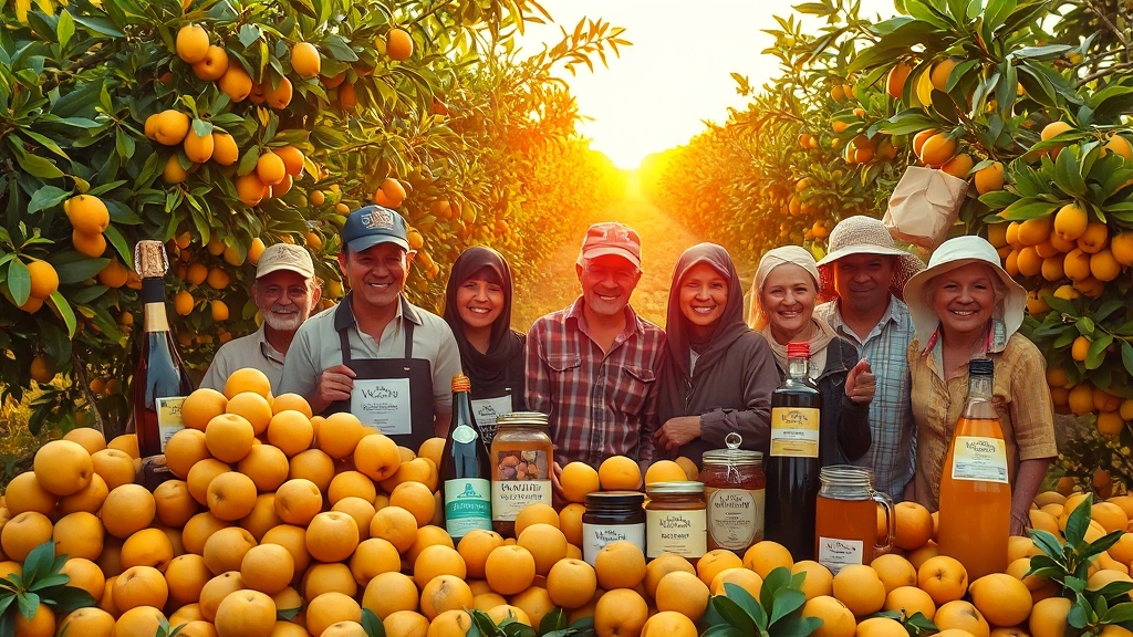 완도 비파: 뛰어난 품질과 노력 (realistic 스타일)