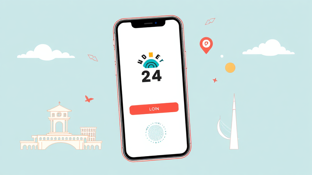 정부24 앱 2026 완벽 가이드: 설치부터 모바일 신분증, 전자문서지갑 활용까지 4 정부24 앱 간편 인증 로그인 (illustration 스타일)