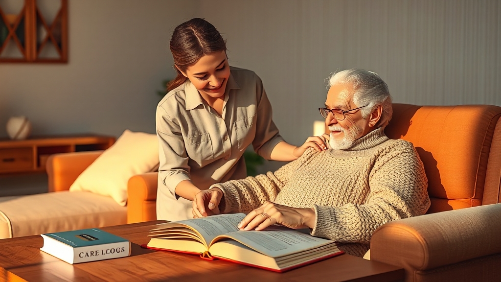 가족 간병 청구 요건 (illustration 스타일)