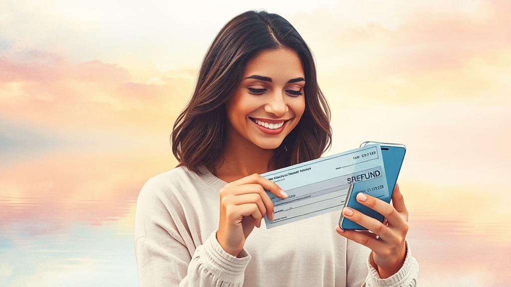 환급금, 조회 및 신청 방법 (watercolor 스타일)