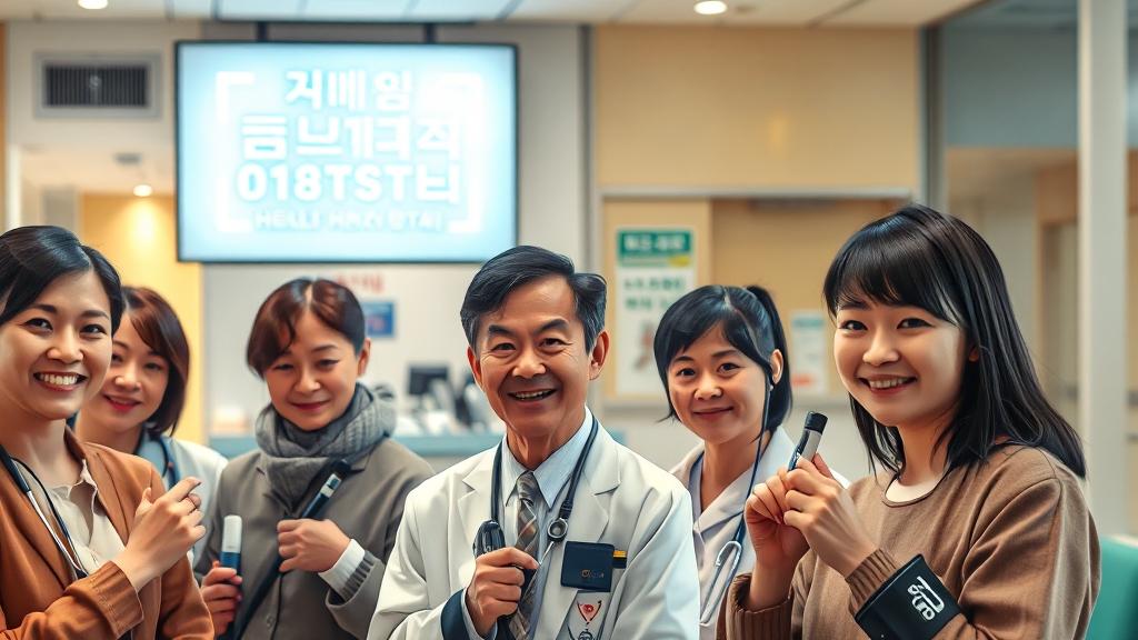 검진 비용 및 알뜰 할인 정보 (realistic 스타일)