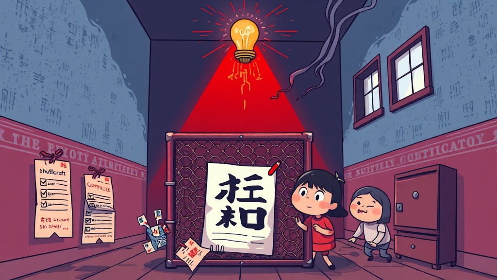 복지 탈락, 명의와 소득 함정 주의! (cartoon 스타일)