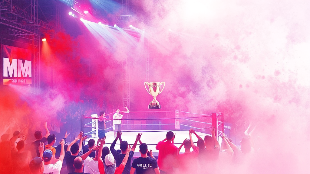 MMA 2025가 갖는 의미와 인기 요인을 표현한 일러스트 (watercolor 스타일)