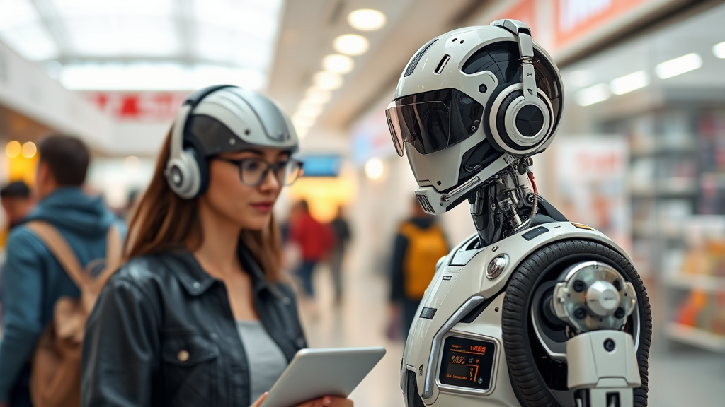 AI 부업, 무엇을 의미할까요? (realistic 스타일)