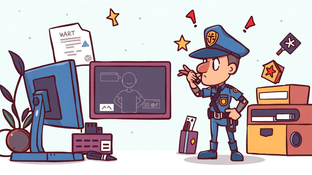 게임 계정 사기 발생 후 당황한 사용자가 대응하는 모습