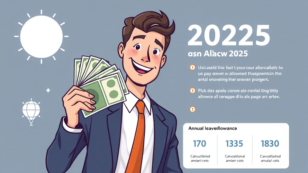 연차수당 계산 시 고려사항 및 꿀팁 (illustration 스타일)