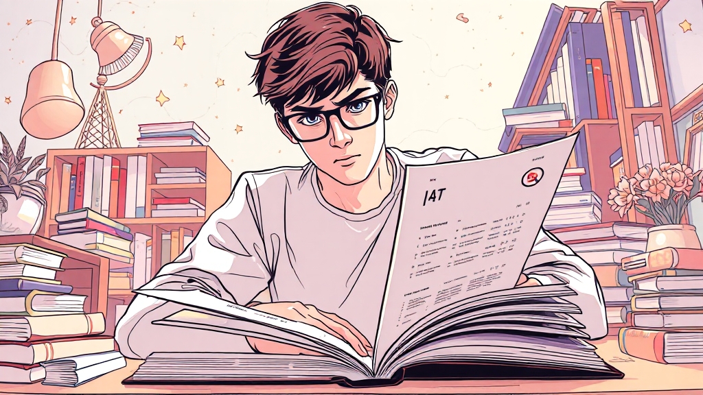 수능 준비 FAQ: 명쾌한 답변 (illustration 스타일)