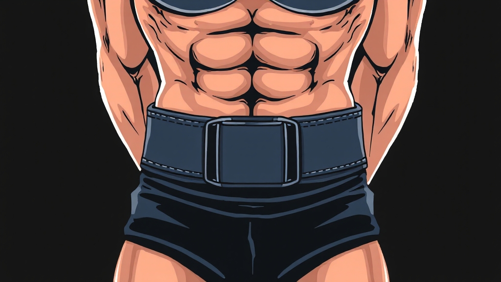 벨트 사용 시 문제점 (illustration 스타일)