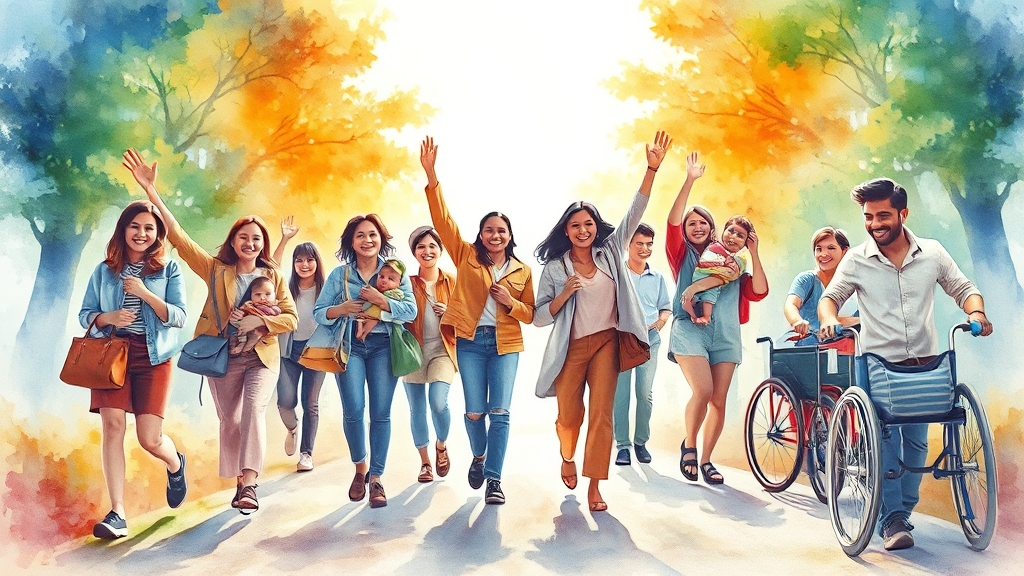 2025년, 희망을 향해 나아가세요! (watercolor 스타일)