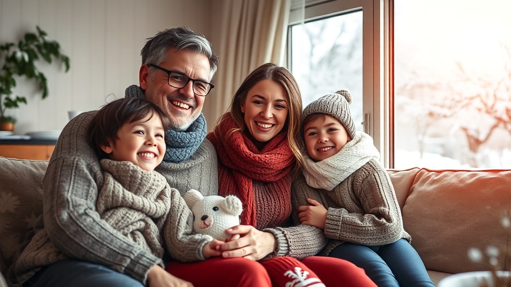 난방비 지원금 사용처 및 활용법 (realistic 스타일)