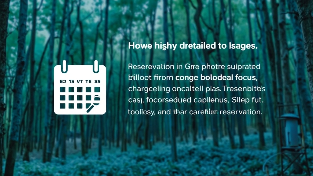 화담숲 예약 변경 및 취소 규정 (realistic 스타일)