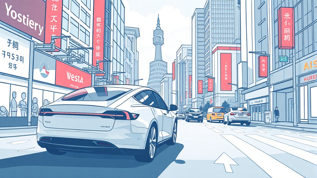 FSD 한국 출시 현황 및 전망 (illustration 스타일)