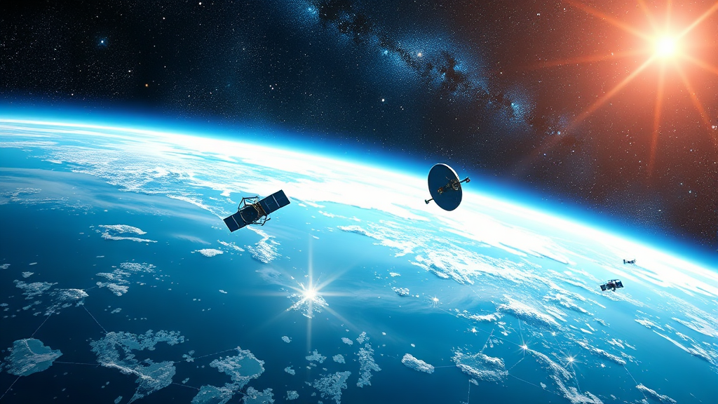 스타링크 미래 전망 (realistic 스타일)