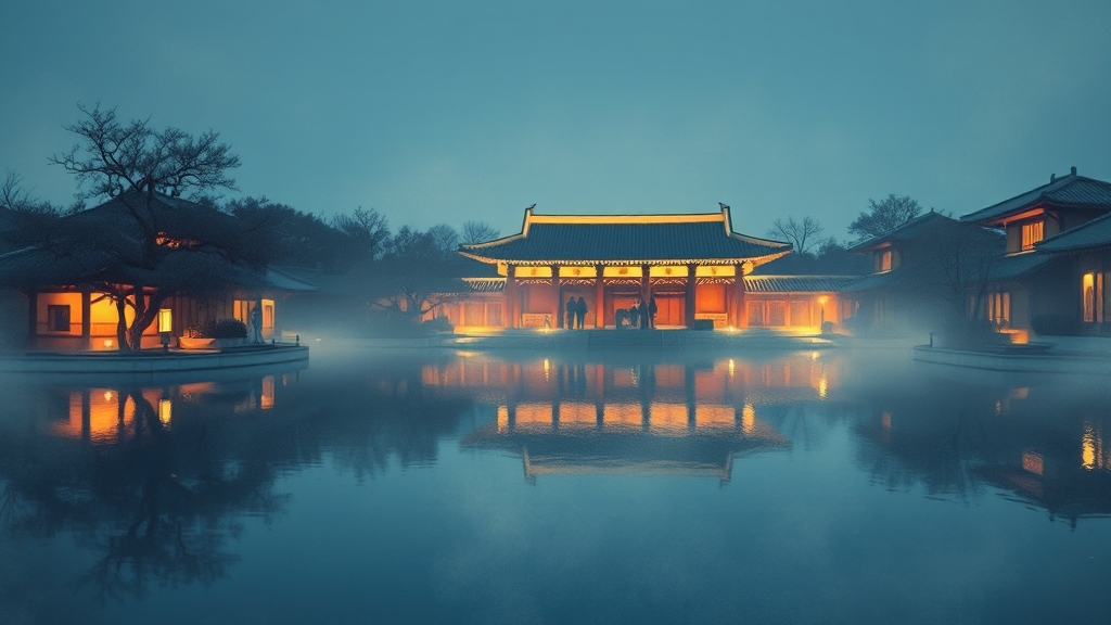 관람 후기 및 현장 분위기 (watercolor 스타일)