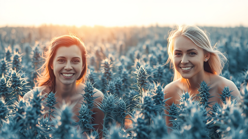 대마종자유, 섭취 후 변화는? (watercolor 스타일)