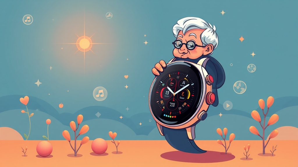 AI 헬스케어 개요 (illustration 스타일)