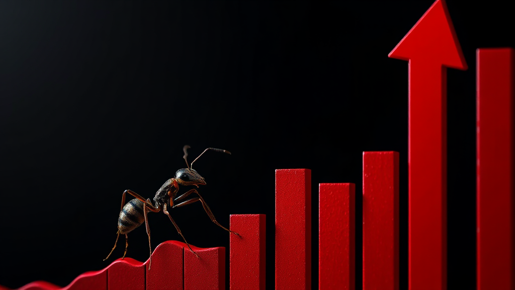 서학개미 투자, 현실은? (realistic 스타일)