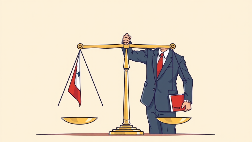 정치적 중립 의무 위반 사례 (illustration 스타일)