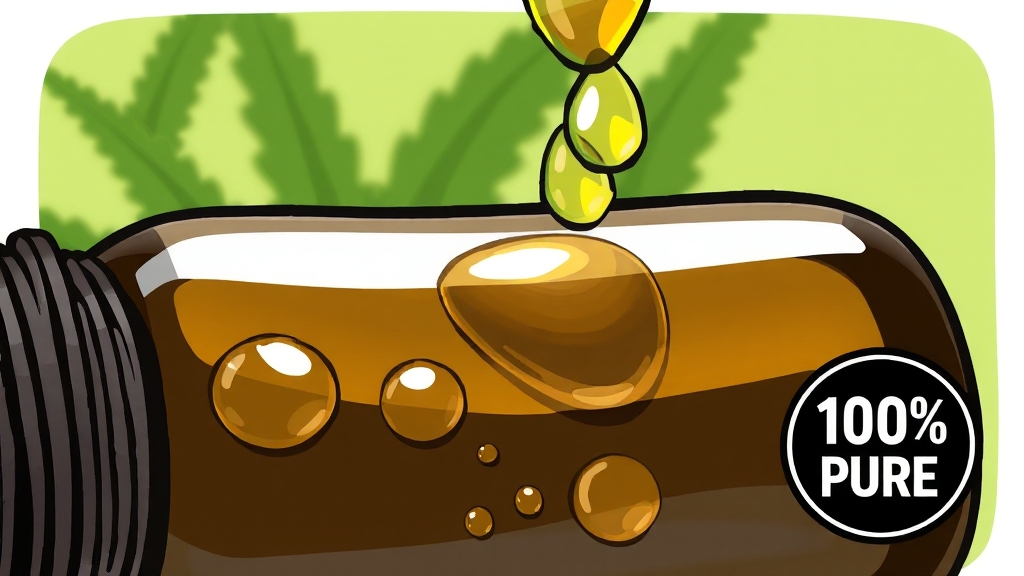 대마종자유 선택 시, 이것만 기억하세요! (cartoon 스타일)