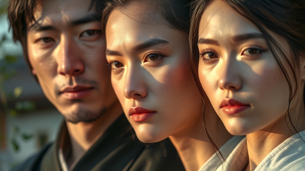 남녀 관상 차이, 코를 중심으로 (realistic 스타일)