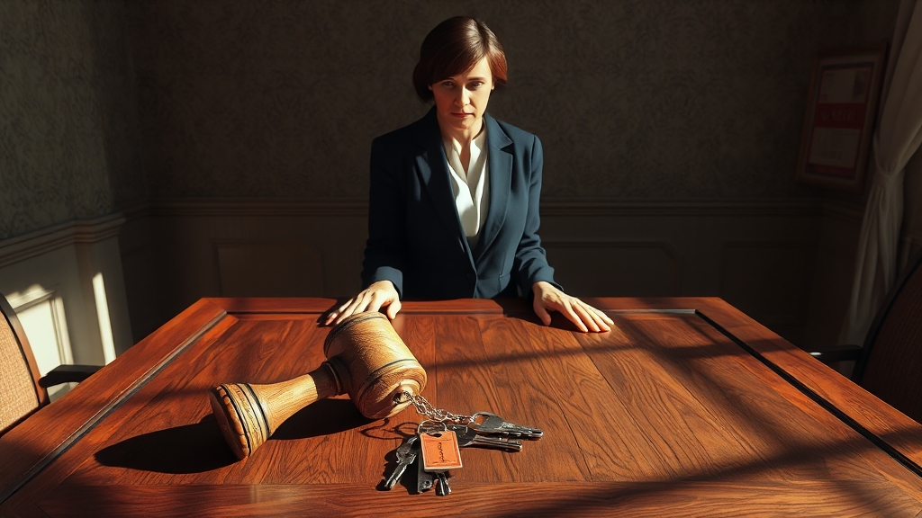 부동산 압류에 대한 오해와 진실 (realistic 스타일)