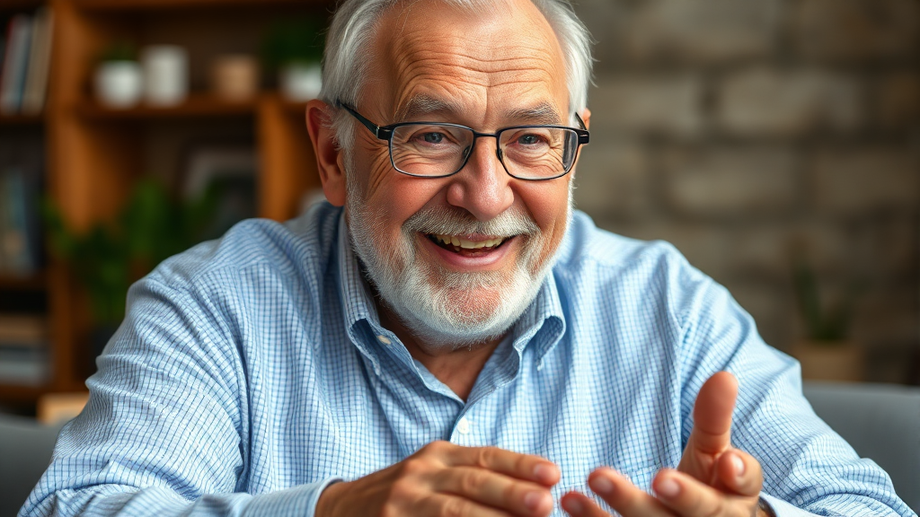 노인 일자리 확대, 기회 및 질 개선 (realistic 스타일)