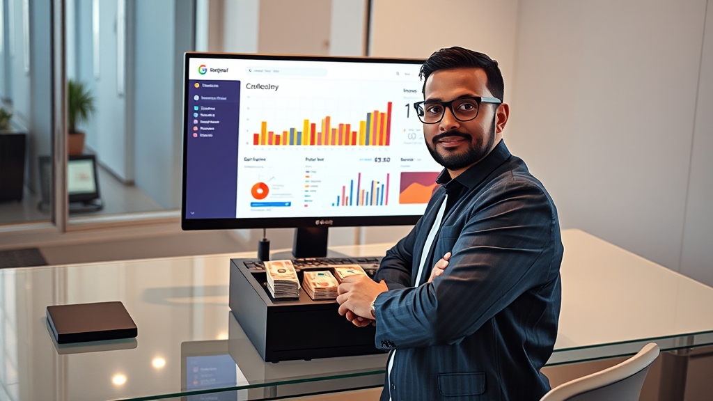 블로그 수익 극대화를 위한 광고 최적화 방법 (realistic 스타일)