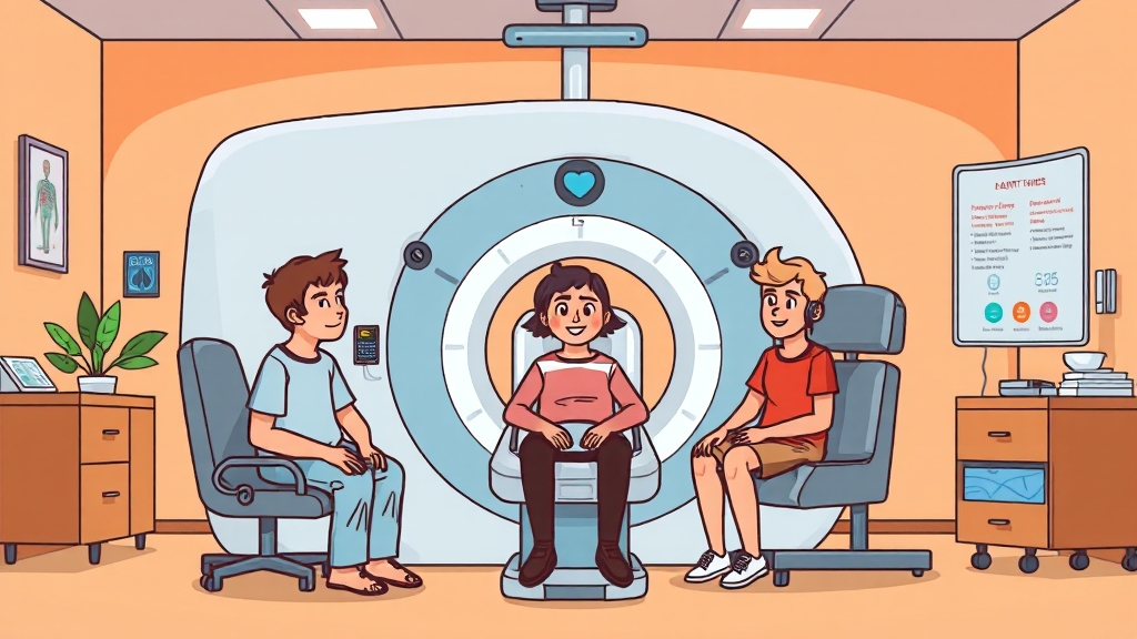 복부 CT 검사 전 준비사항 (cartoon 스타일)