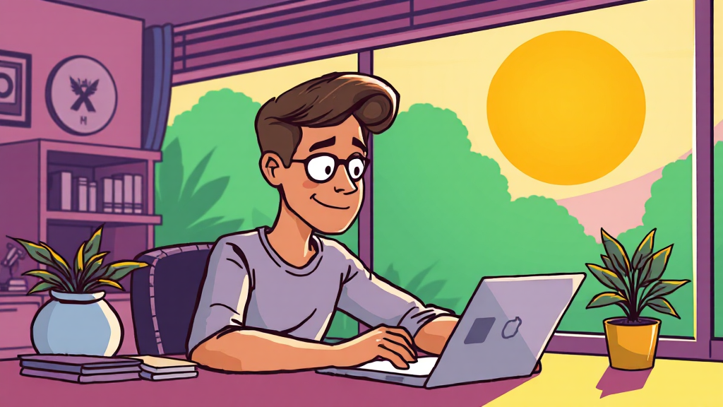 NMN 섭취 후 변화: 개인 경험 공유 (cartoon 스타일)