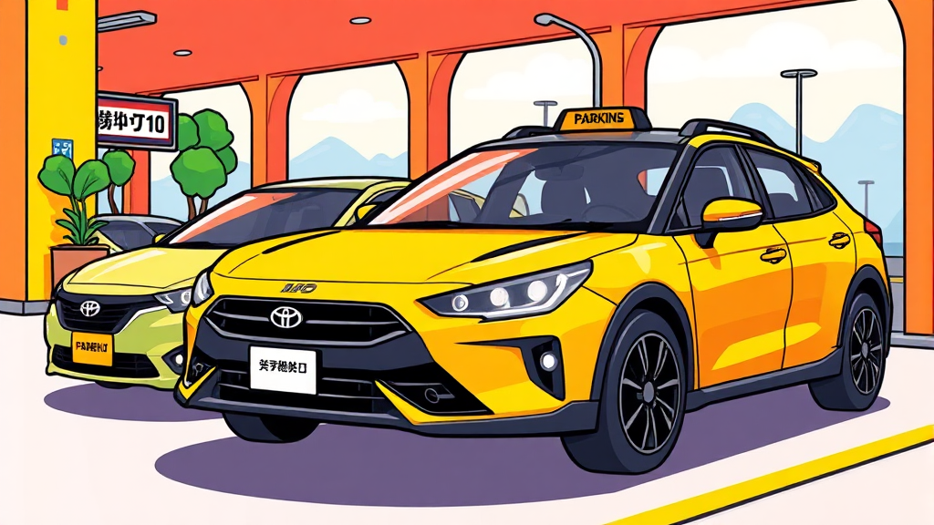 김포공항 제1주차장 예약 방법 및 팁 (cartoon 스타일)