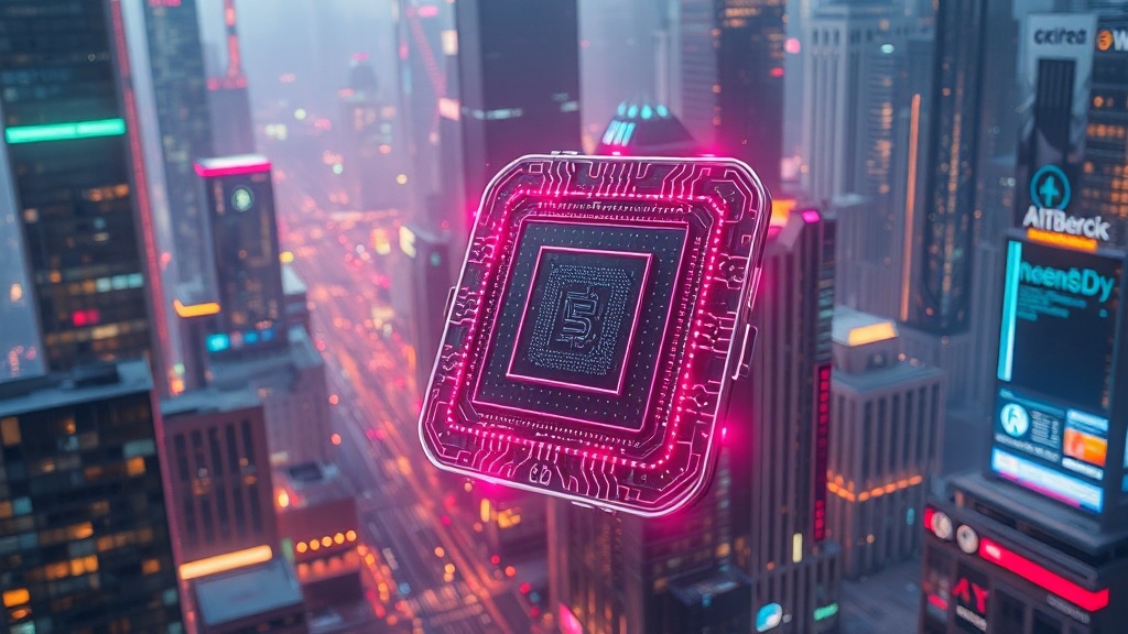 양자컴퓨터 시장 전망 (realistic 스타일)