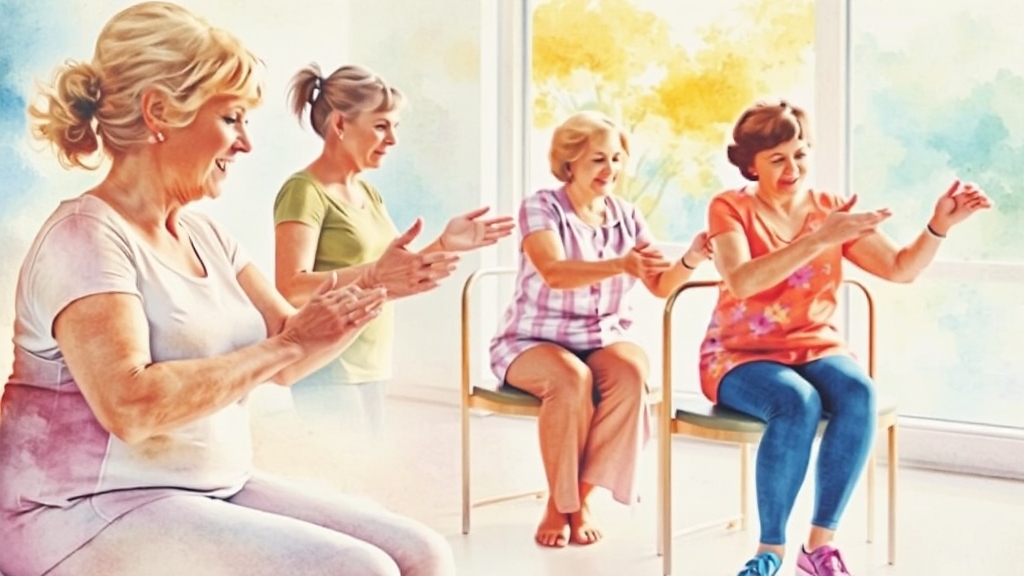 림프절 절제술 후 집중 관리 (watercolor 스타일)