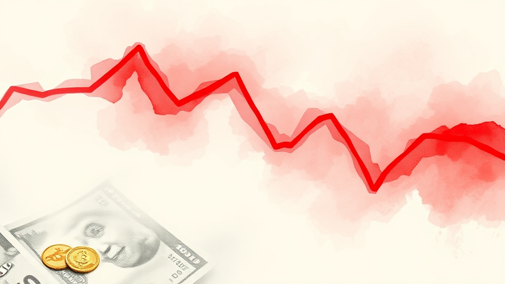 비트코인 8만 달러 붕괴! 원인과 전망 3 비트코인, 왜 급락했을까? (watercolor 스타일)