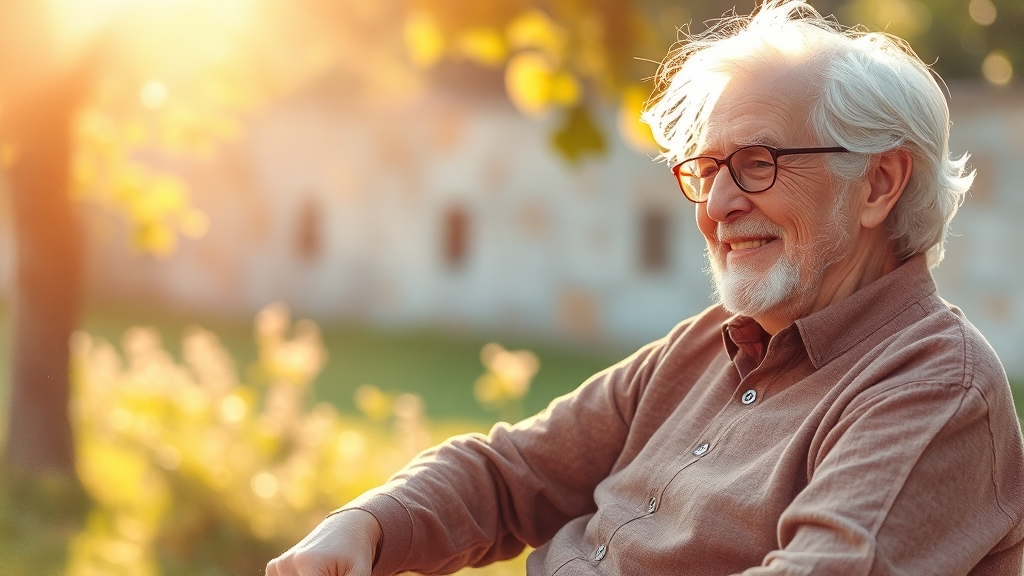 성공적인 은퇴 준비 (watercolor 스타일)