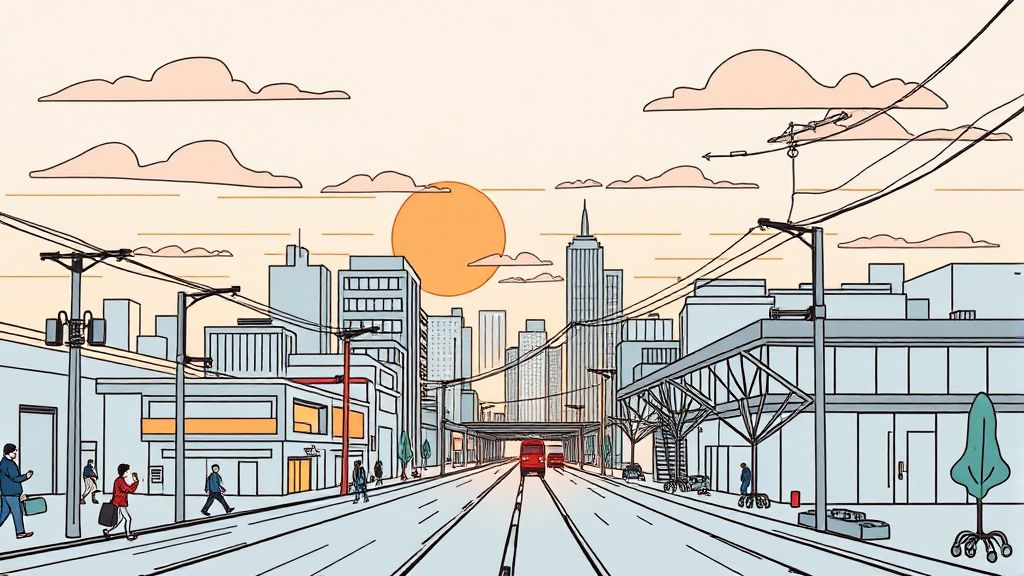 GS건설 투자 포인트 (illustration 스타일)