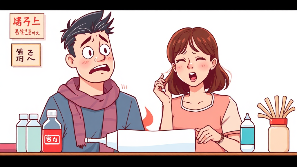 2080 치약 논란, 왜? (illustration 스타일)