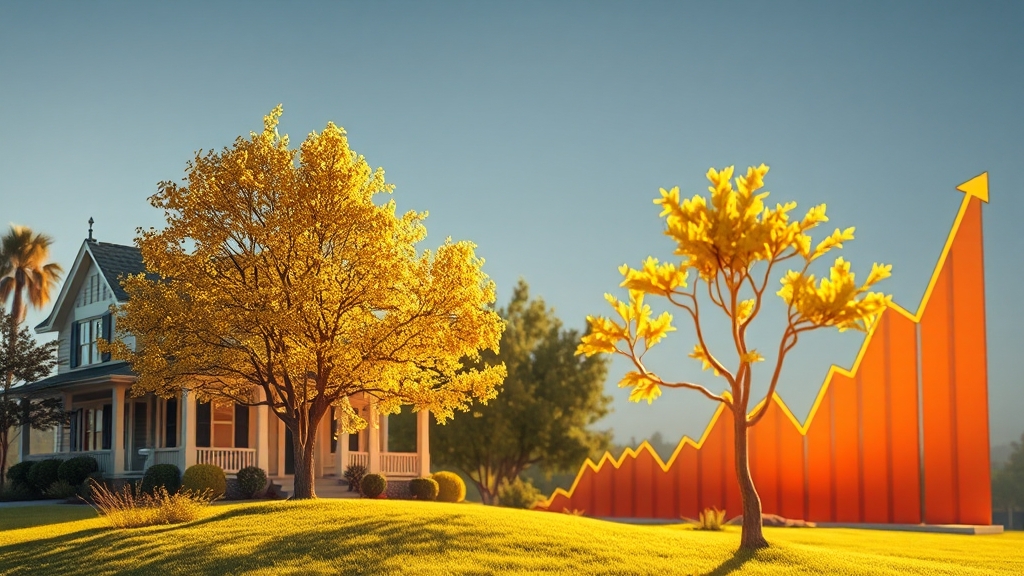 부동산 vs 금융 투자 (realistic 스타일)