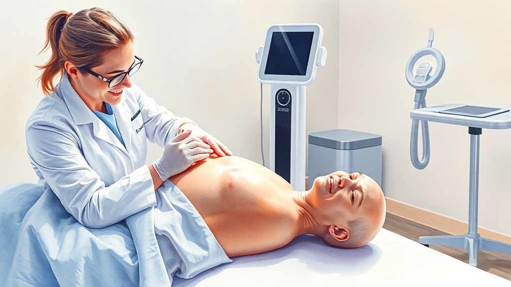 지방분해 주사, 시술 과정은 어떻게 될까? (watercolor 스타일)