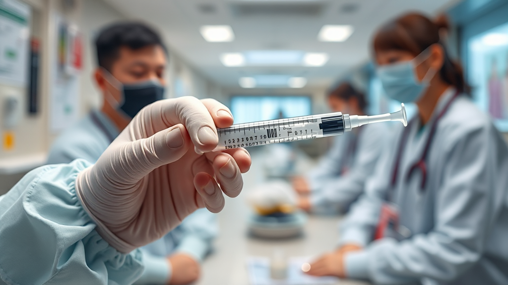 어디서 접종받을 수 있나요? (realistic 스타일)