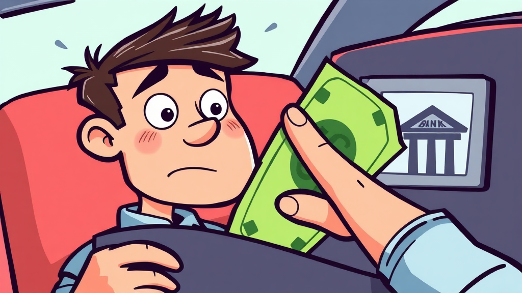 모르는 돈이 입금됐을 때 대처법 (cartoon 스타일)