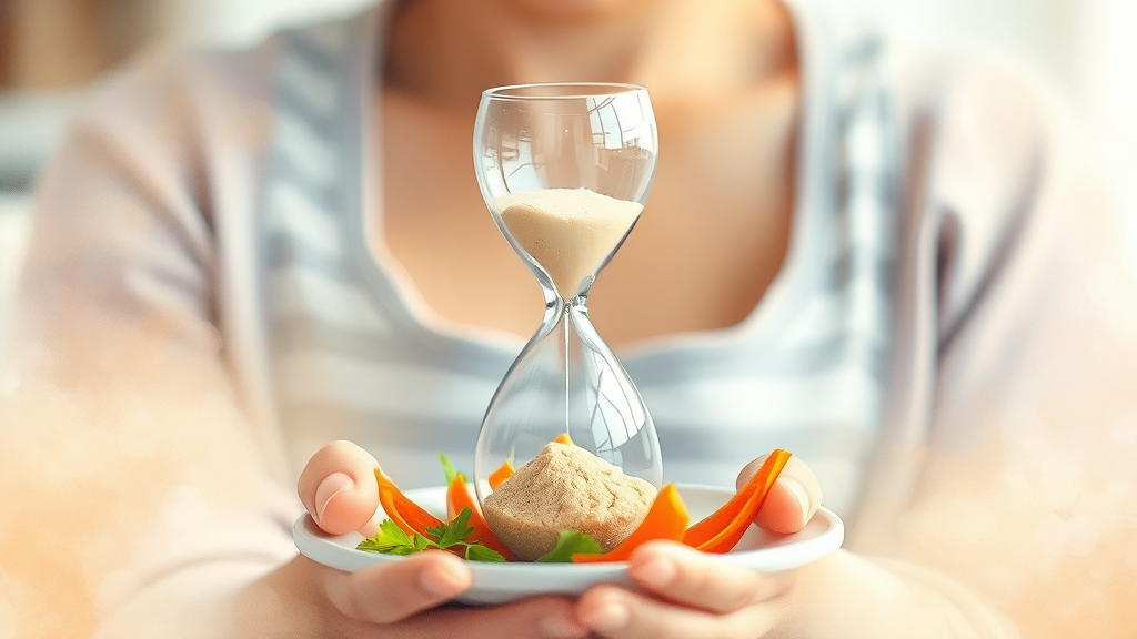 위 미란 예방 생활 습관 (watercolor 스타일)