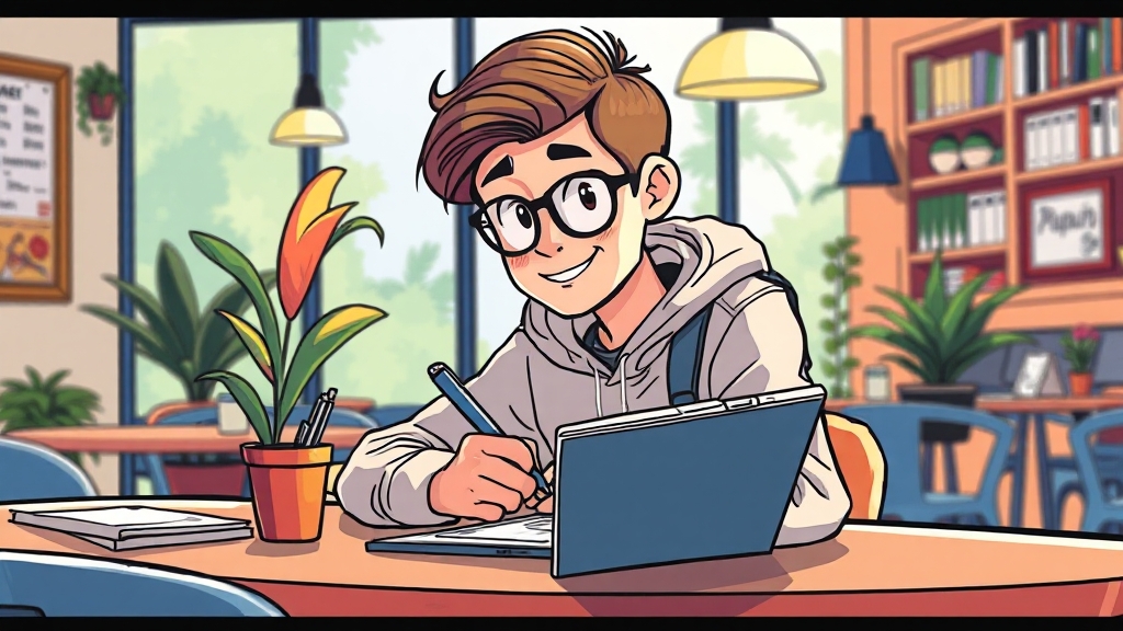 360도 회전 디자인의 장점 (cartoon 스타일)