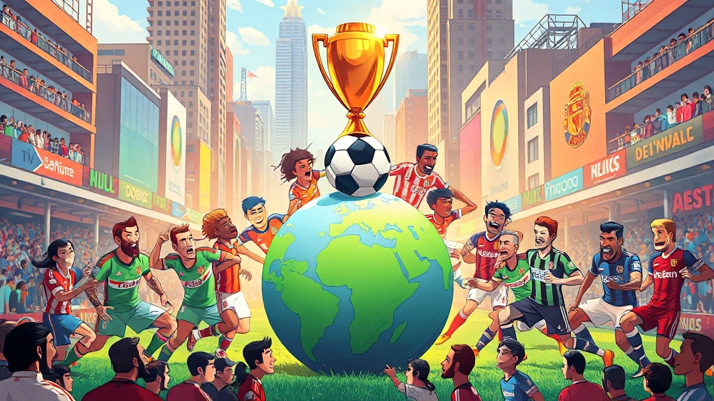 클럽 월드컵, 그 시작과 변화 (cartoon 스타일)