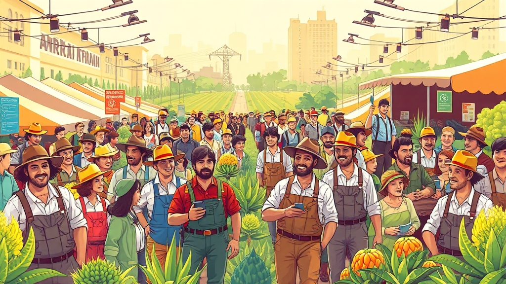AgriEDU 이벤트 활용하기 (illustration 스타일)