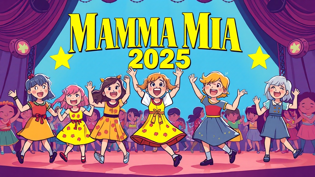 맘마미아! 관련 추가 정보 (cartoon 스타일)