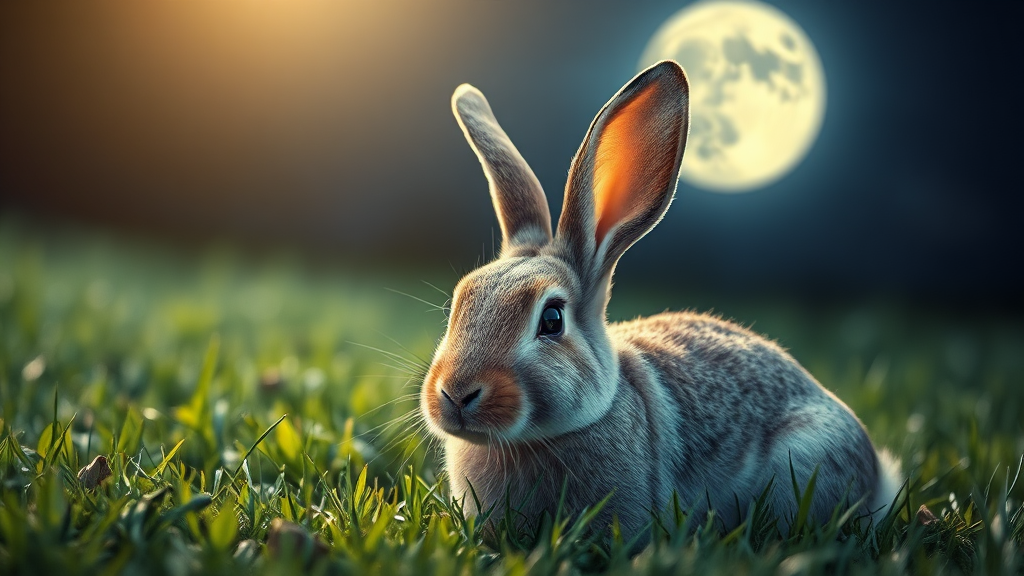 토끼띠 운세 상세 가이드 (realistic 스타일)