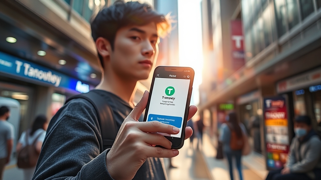 애플페이 티머니, 대중교통 시작! (realistic 스타일)